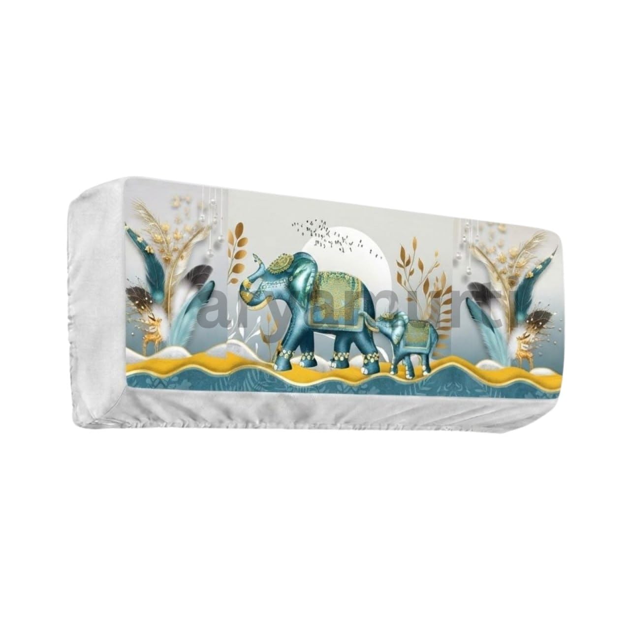 Stylish Elephant AC Cover - Dustproof & Decorative -1 Stylish Elephant AC Cover - Dustproof & Decorative -1