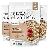 purely elizabeth Superfood Oats, Original, Amaranth, Quinoa Flakes, Flax Seeds, Chia Seeds,Gluten-Free, Non-GMO, 10oz (3 Ct.)