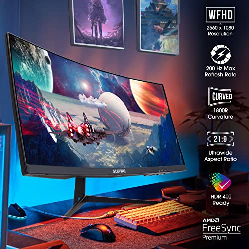 Sceptre C305B Curved Gaming Monitor
