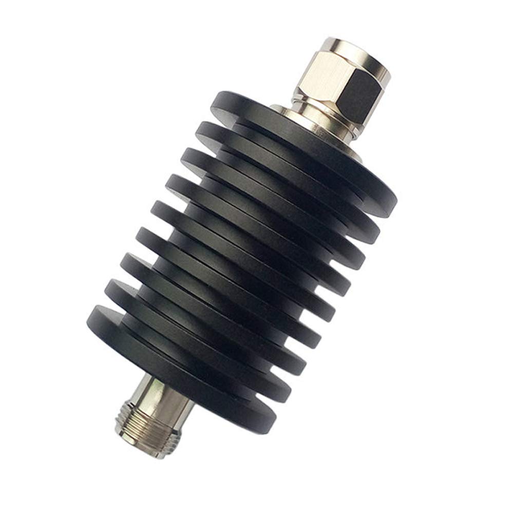 BECEN Attenuatore fisso 30db 50 Watt DC a 3GHZ 50W N tipo maschio a femmina