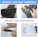 PU Waterproof Gloves for Men - Chemical Resistant, Reusable Heavy Duty for Painting, Chemical, and Acid Working