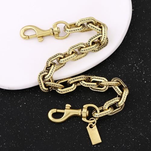 Image of Bag Purse Charm Extender Chain, Tote Handbags Strap Accessories | 10 inch Metal Decorative Chains, Vintage Jewelry Gifts for Women