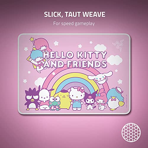 Image of Razer DeathAdder Essential & Goliathus Mouse Mat Bundle - Hello Kitty and Friends Edition - FRML Packaging - RZ83-03850100-B3M1