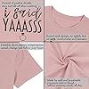 Bride-T-Shirt-I-Said-Yaass-Diamond-Ring-Wedding-Honeymoon-Shirts-Women-Vacation-Bachelorette-Party-Tees-Tops Bride T Shirt I Said Yaass Diamond Ring Wedding Honeymoon Shirts Women Vacation Bachelorette Party Tees Tops Size M (Pink)