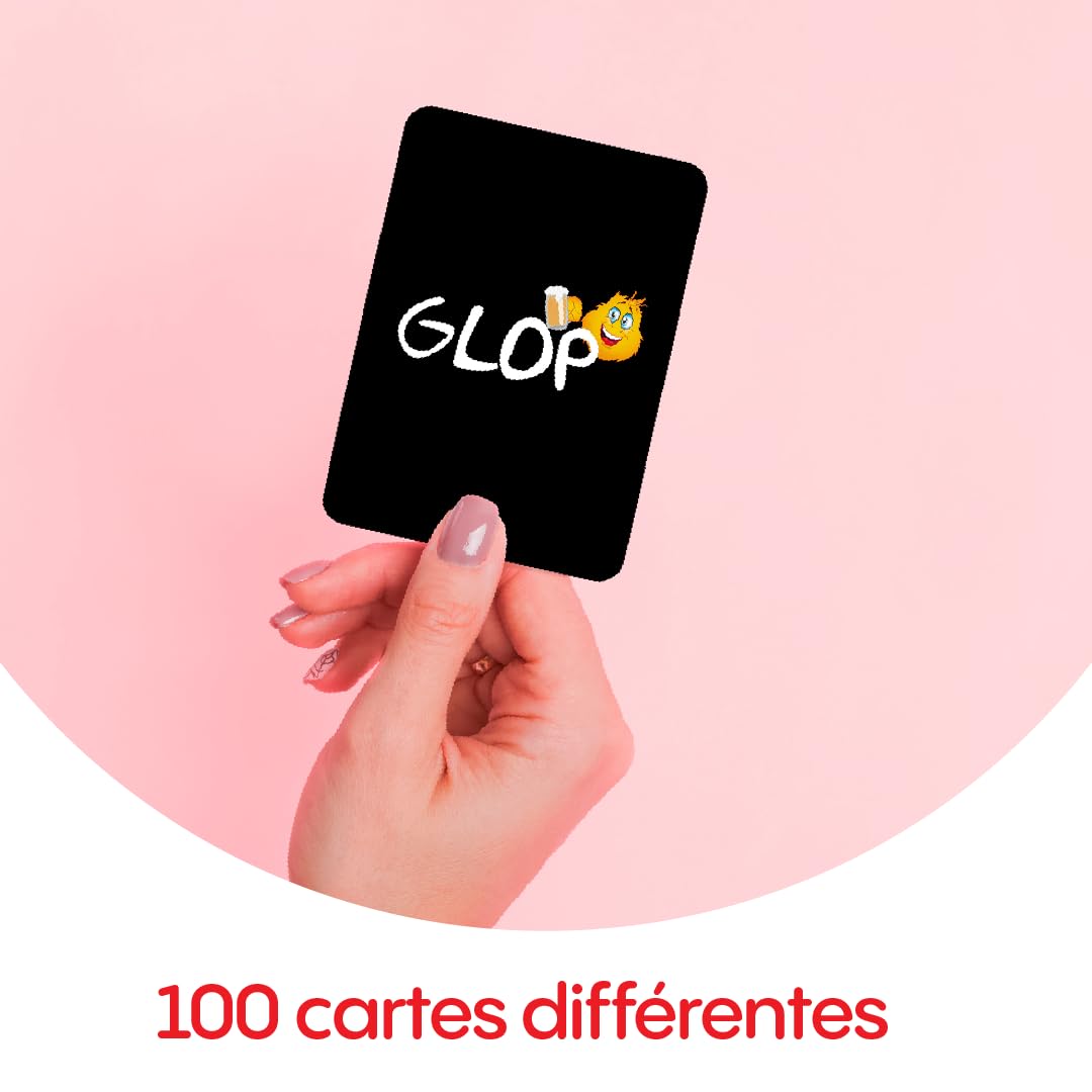 Glop Ero: Jeu de Société Adulte, Jeux d'Alcool et Cartes à Boire, 100 Cartes