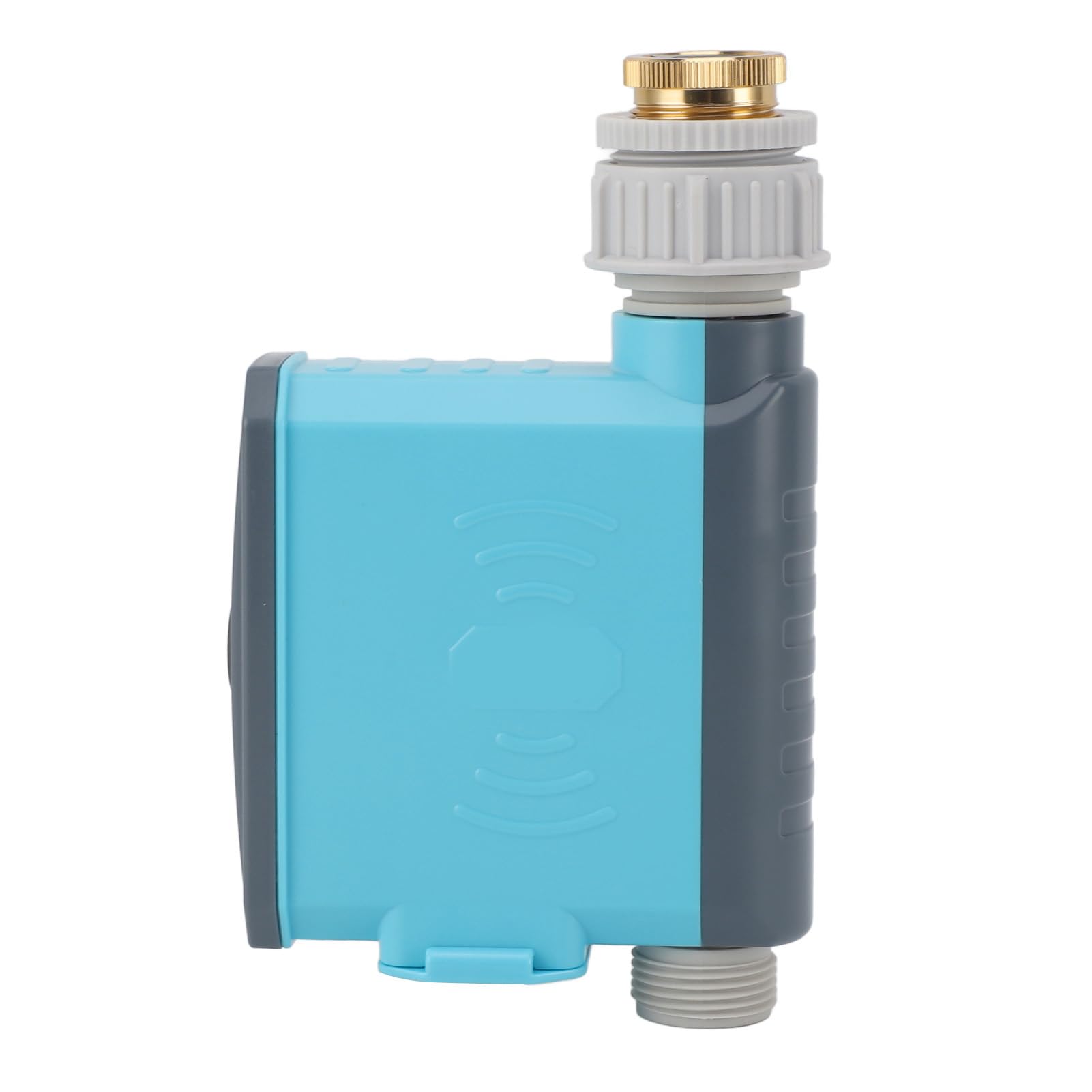 SIXRUN Temporizzatore per Irrigatore WiFi POM Temporizzatore per Tubo Intelligente con Gateway Bluetooth da 1 a 8 Kg Pressione da 32 a 140 F Programmazione Remota Irrigazione Temporanea per