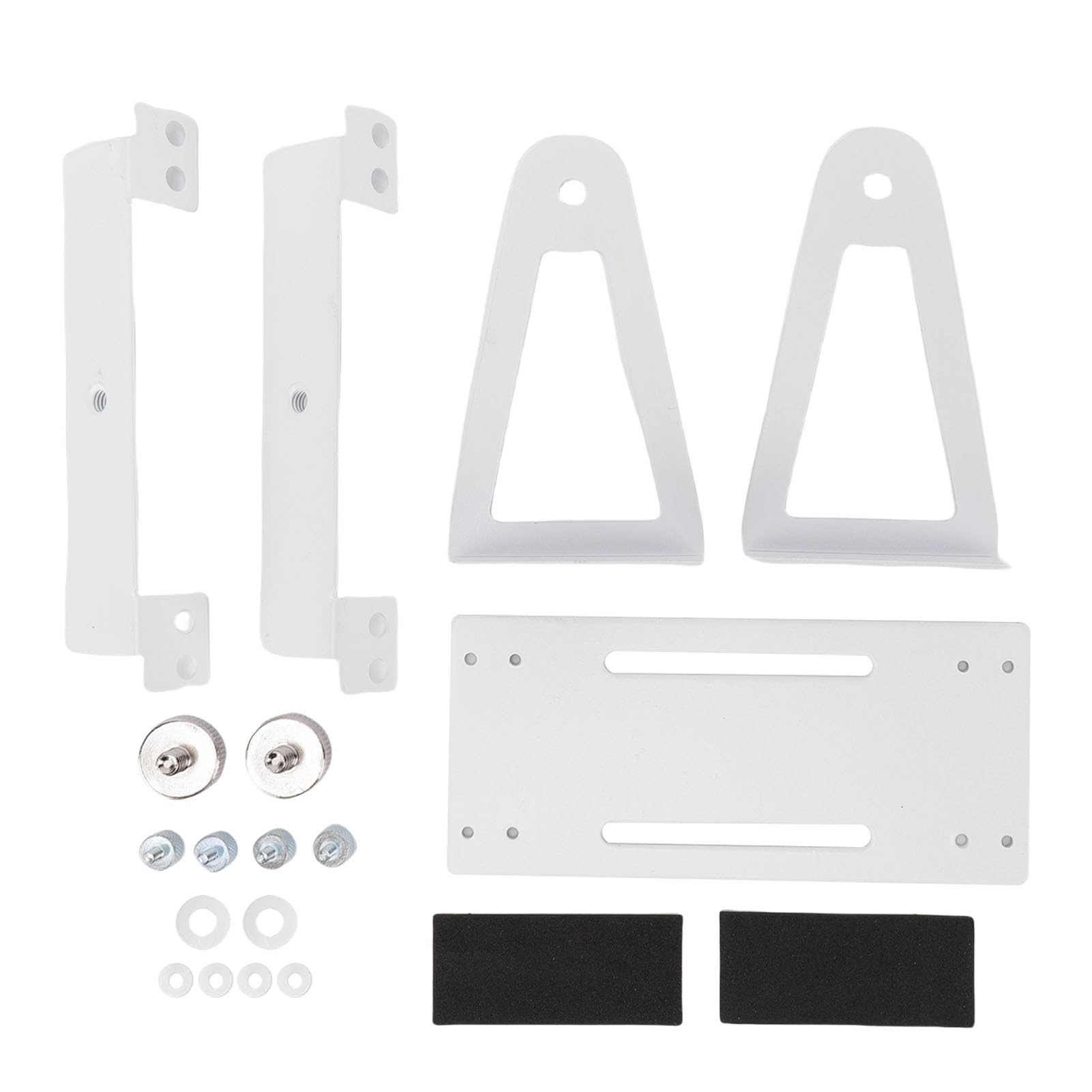 Supporto per Ventola Multiuso Girevole Supporto per Ventola da Scrivania Ventole Computer PC 120 Mm 140 Mm (Bianco)