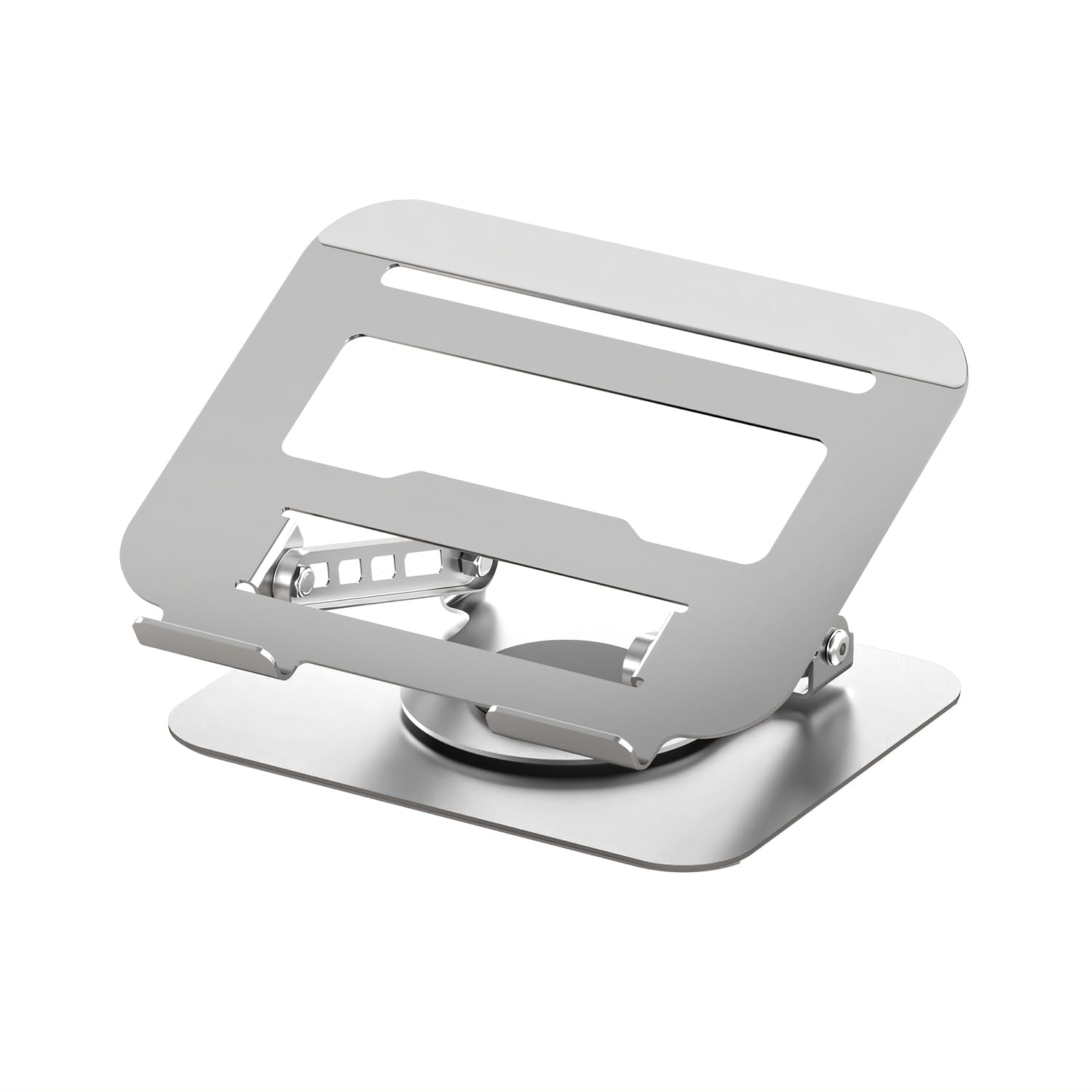 Supporto regolabile per computer portatile, supporto da scrivania per laptop, supporta la rotazione libera a 360 gradi, supporto ergonomico per computer, adatto per laptop e tablet sotto i