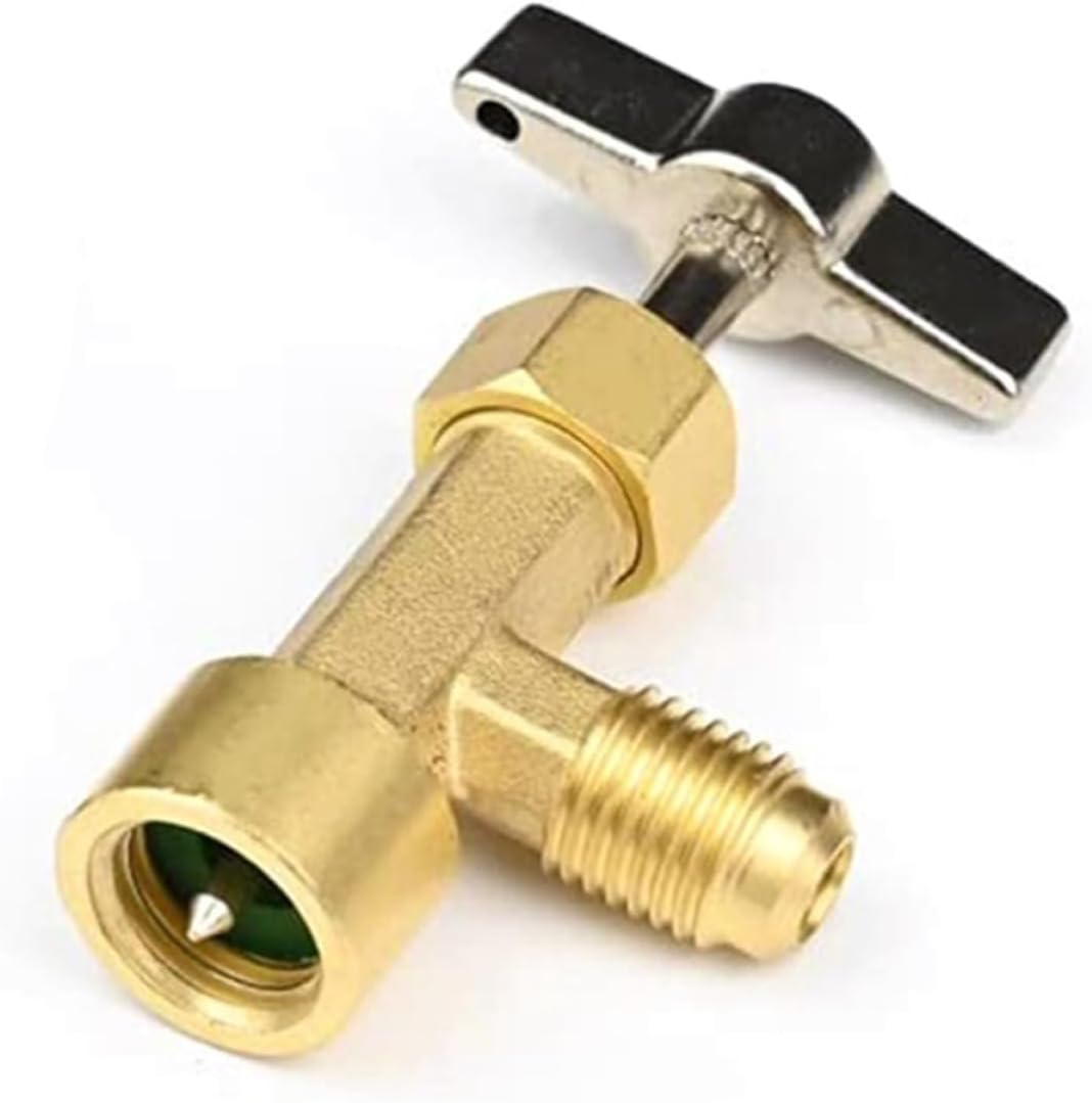 1set Self-Sealing Can Opener Tool Valve Core Removal Device Simple Single Puncture Design Lightweight and Portable for Automotive Air Conditioning Systems