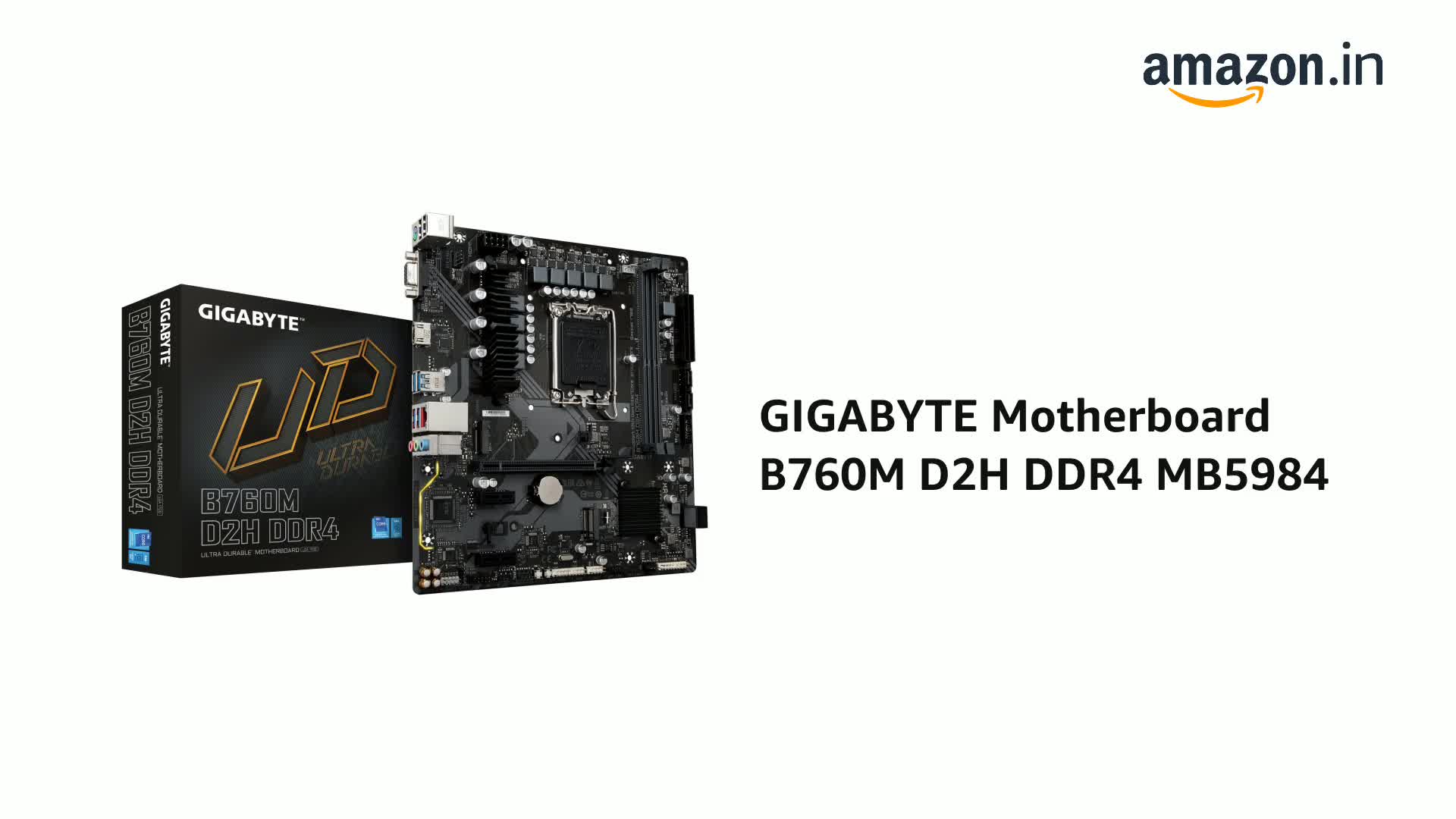 Gigabyte B760M D2H DDR4 : Amazon.in: Computers & Accessories