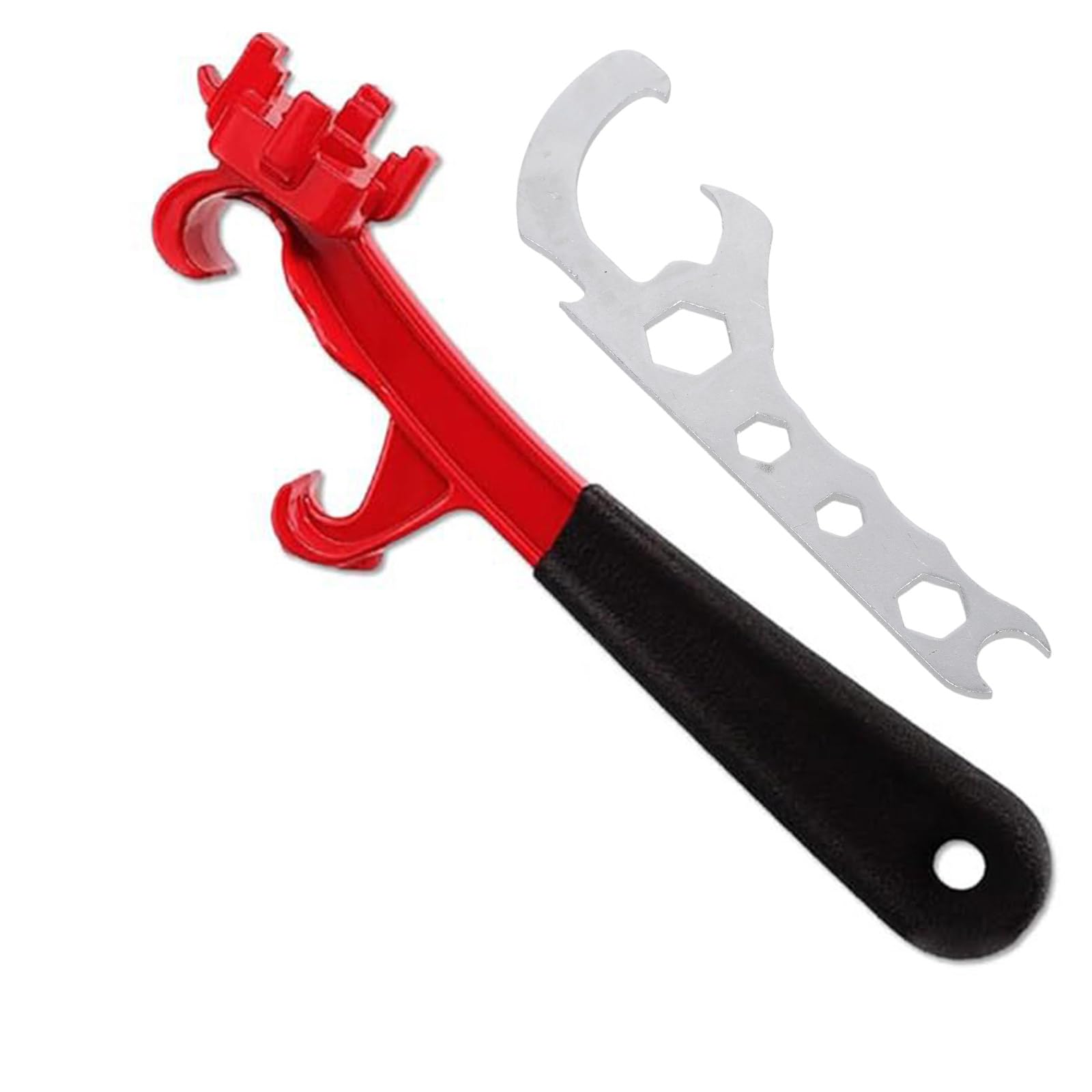 Hsioluted Multicolor Ergonomic Nonslip Rubber Handle Bungs Wrenches For Tightening Opening Paint Can And Drum Bucket Aluminum Alloy Opener