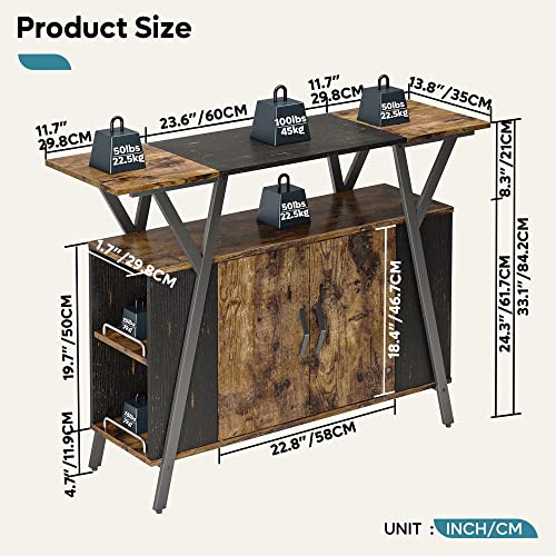 La Mejor review de Muebles de bar con almacenamiento que puedes comprar esta semana. 23 Imagen adicional