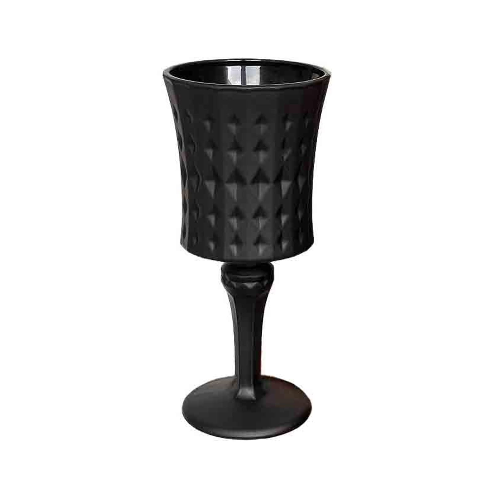 Gobelet vintage en verre à pied pour vos pauses café et brunchs raffinés