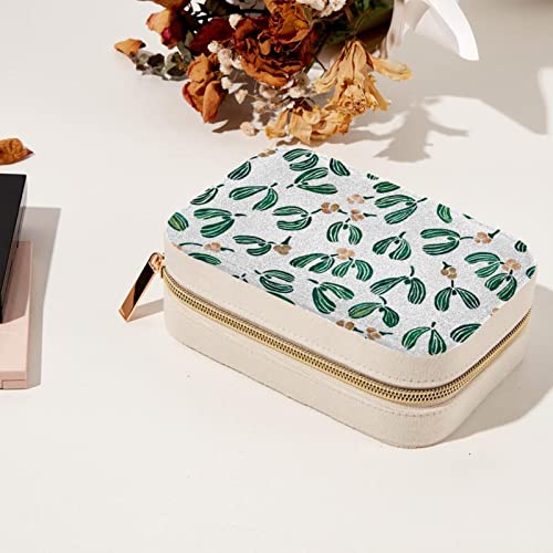Boîte à bijoux de voyage portable et compacte en gui - 8