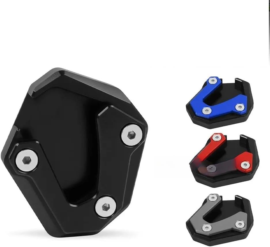 Motorcycle Support Stand Plate Kickstand for Y&AMAHA YZF-R1 YZF R1 R1M YZF-R1M 2015-2024 Motorcycle Decoration Accessories Foot Support Plate Side Stand Extension Pad