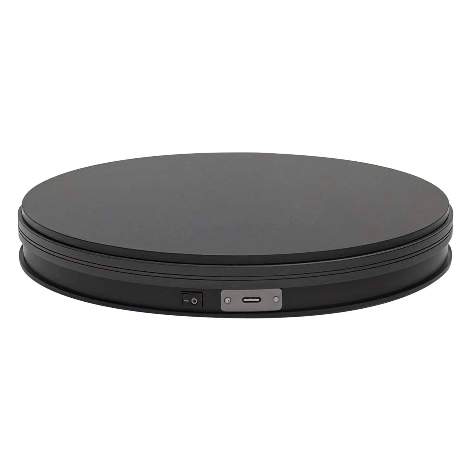 Elektrischer Fotografie-Drehteller, 10 kg Tragfähigkeit, intelligenter drehbarer Display-Ständer, 20 s Rotationszyklus, für Produktfotografie, Uhren- und Schmuck-Display, USB-betrieben