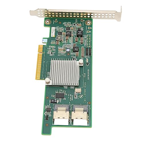 Carte Réseau PCI E X8 Mini SAS pour Base de Données Fluide