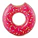 SUMMER PALMS Jumbo Frosted Donut Tube, Strawberry