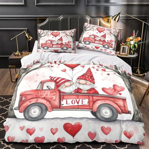 Housse de couette microfibre de qualité supérieure avec gnomes 3D - 2