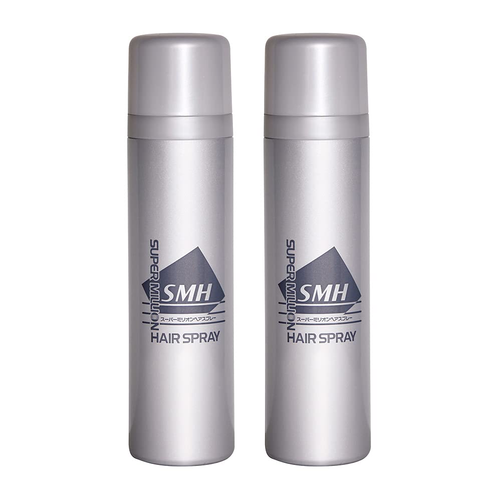 新品　 ブラック　スーパーミリオンヘアー 25g スプレー100g 2セット Amazon | 【2点セット】スーパーミリオンヘアスプレー 100g × 2本