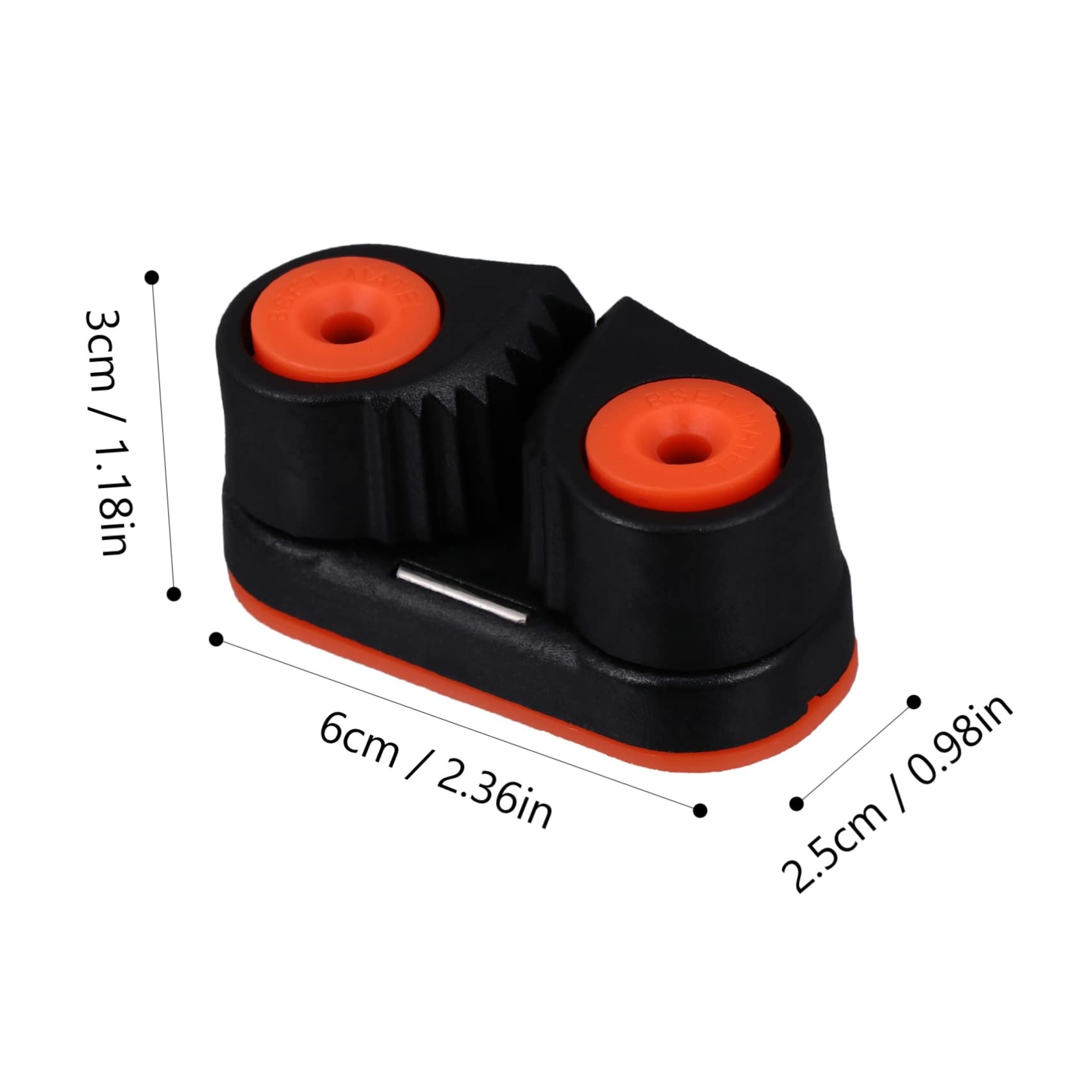 BCOATH Rope Clamp Cam Cleat for Kayak Canoe Dinghy Sailboat Equipment High Load 300kg