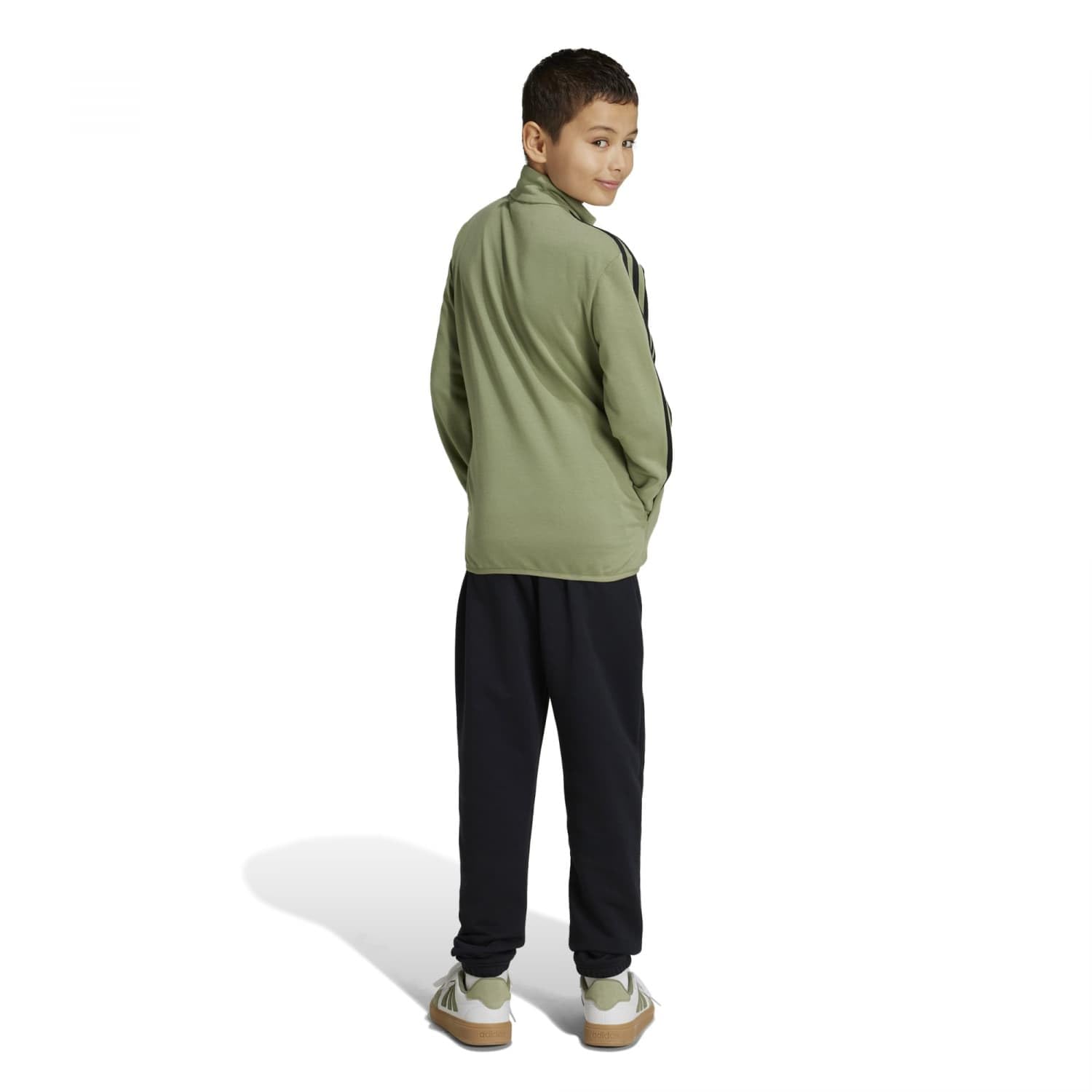 adidas Jungen Fitted Tracksuit Trainingsanzug