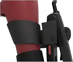 Suporte de Parede Compatível com Secador de Cabelo e Chapinha/Prancha