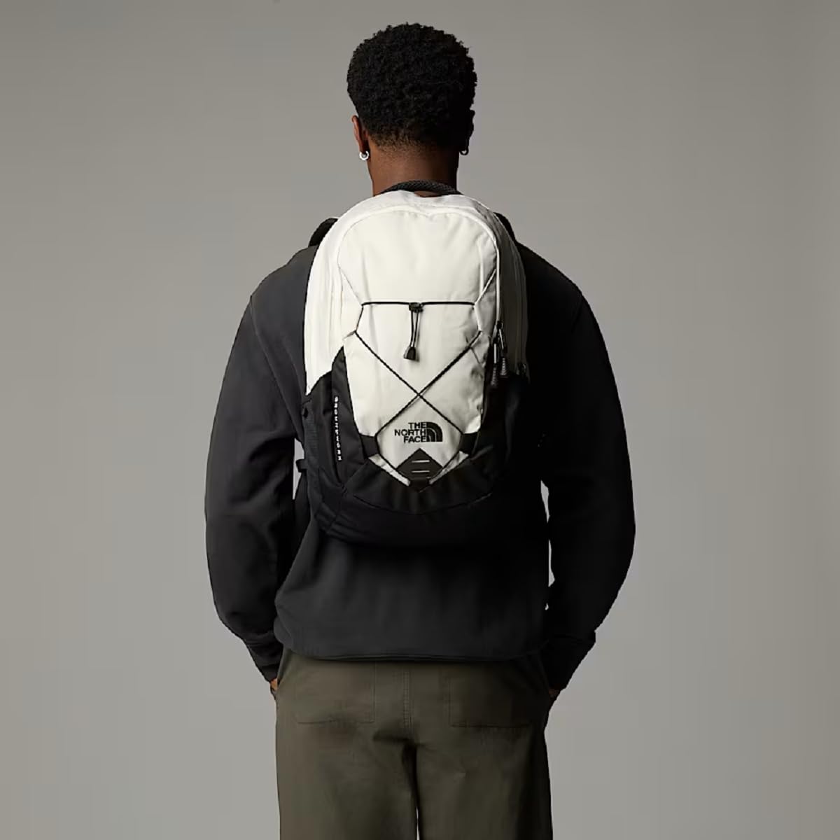 The North Face Groundwork NF0A3KX6 Zaino Gravel/TNF Black