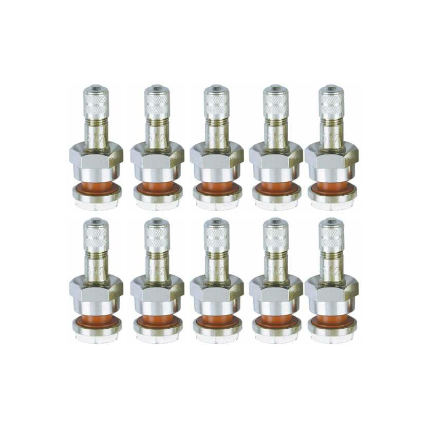 TR552 1.26" Metric Aluminum Wheel Truck Valve Stem Pack of 10