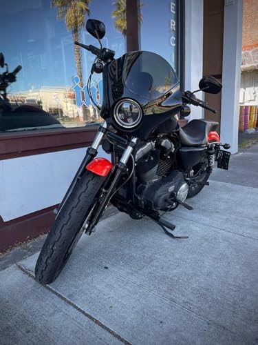 Image of 1-1 /4 inch Front Engine Guard Crash Bar Highway Peg for Harley 2004-2022 Sportster 883 XL883 1200 Iron 883 Seventy-Two Forty-Eight XL50 XR1200 XR1200X