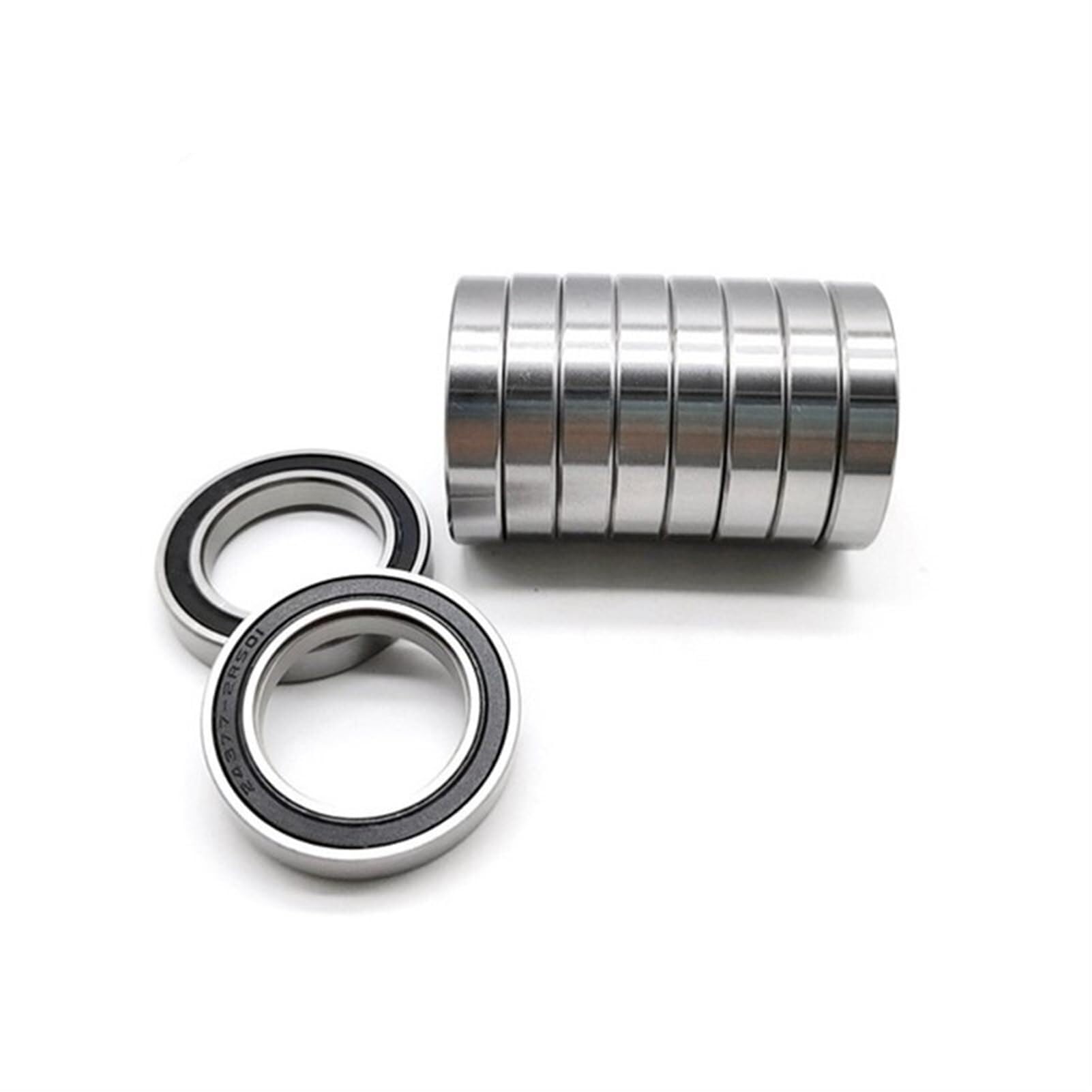 Aspectos, 4 Uds 18287-2RS rodamiento 18 * 28 * 7mm ABEC-7 18287 RS for buje de bicicleta rueda delantera trasera 18 28 7 rodamientos de bolas