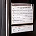 Mead Organizher Write 'N Wipe Weekly Undated Dry-Erase Calendar, 15 x 4 Inches, Coral (98129CORL)