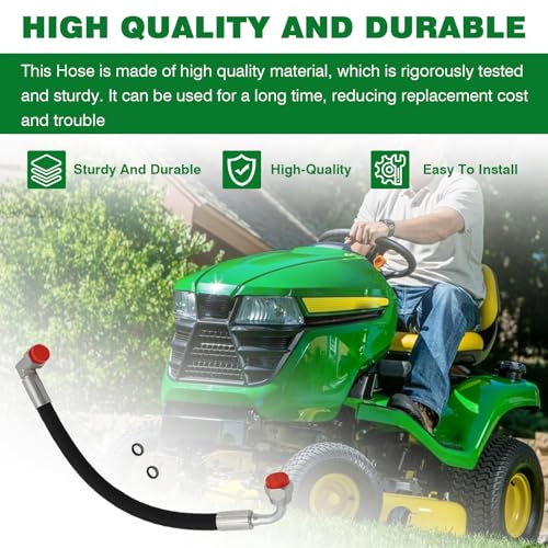 Image of Hydraulic Hose Compatible With Deere 200CX 200X 300CX 300 300E 300R 305 400CX 400X 410 420 430 460 512 Replace for AW29374