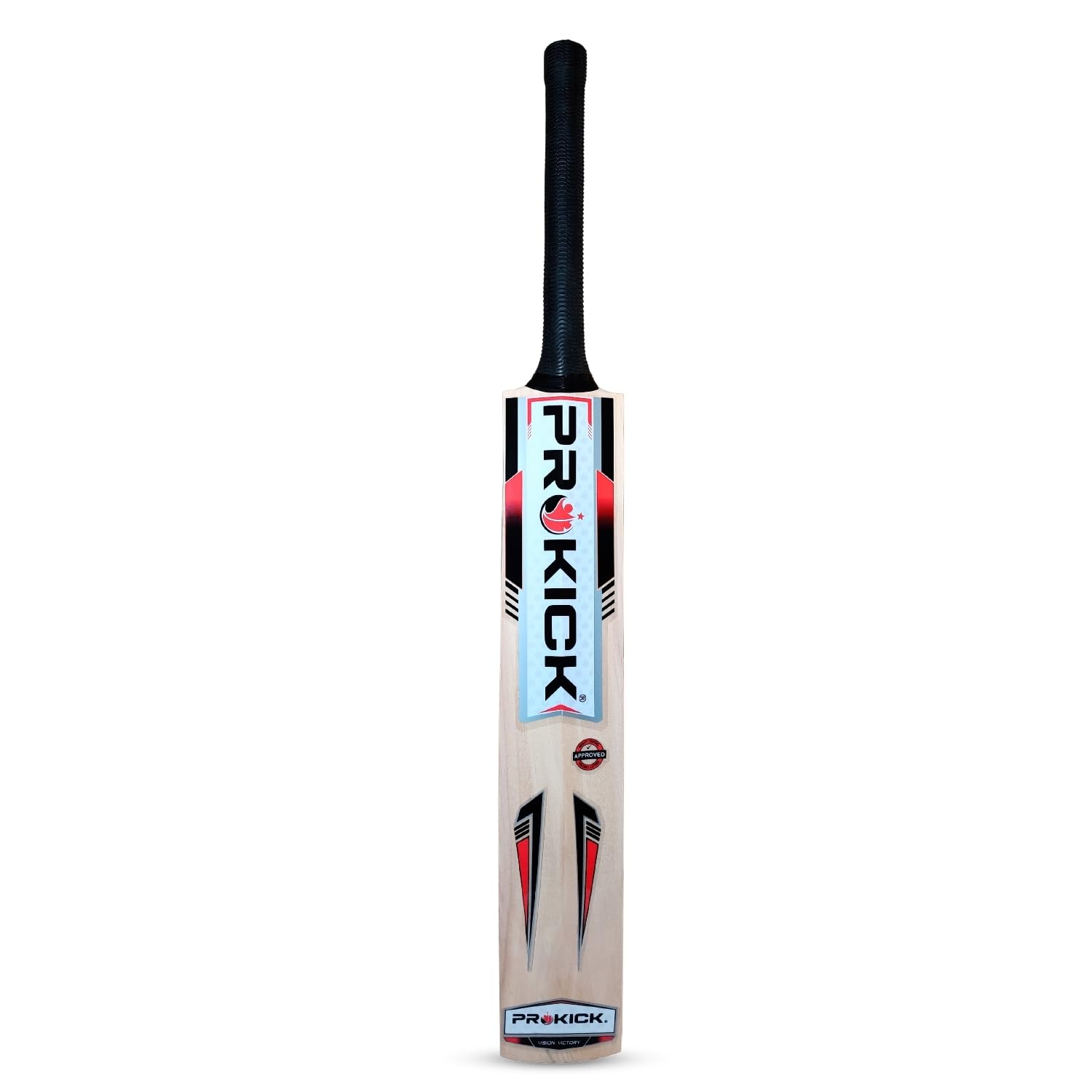 Prokick Stealth Top-Grade Kashmir Willow Cricket Bat|Extra Premium Grip|Ready to Play|Full Size Bat (Suitable for Both Leather Ball and Hard Tennis Ball, Playing Style : All-Round, Short Handle Mens) - Image 9 thumbnail