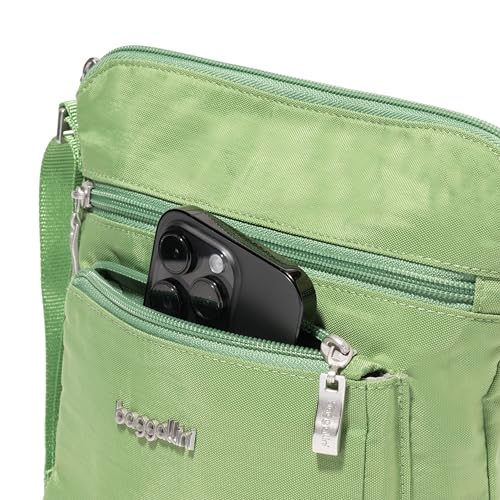 Image of Baggallini Pocket Crossbody Bags for Women 8x8 Small Lightweight Durable Water-resistant Travel Purse W /Rfid