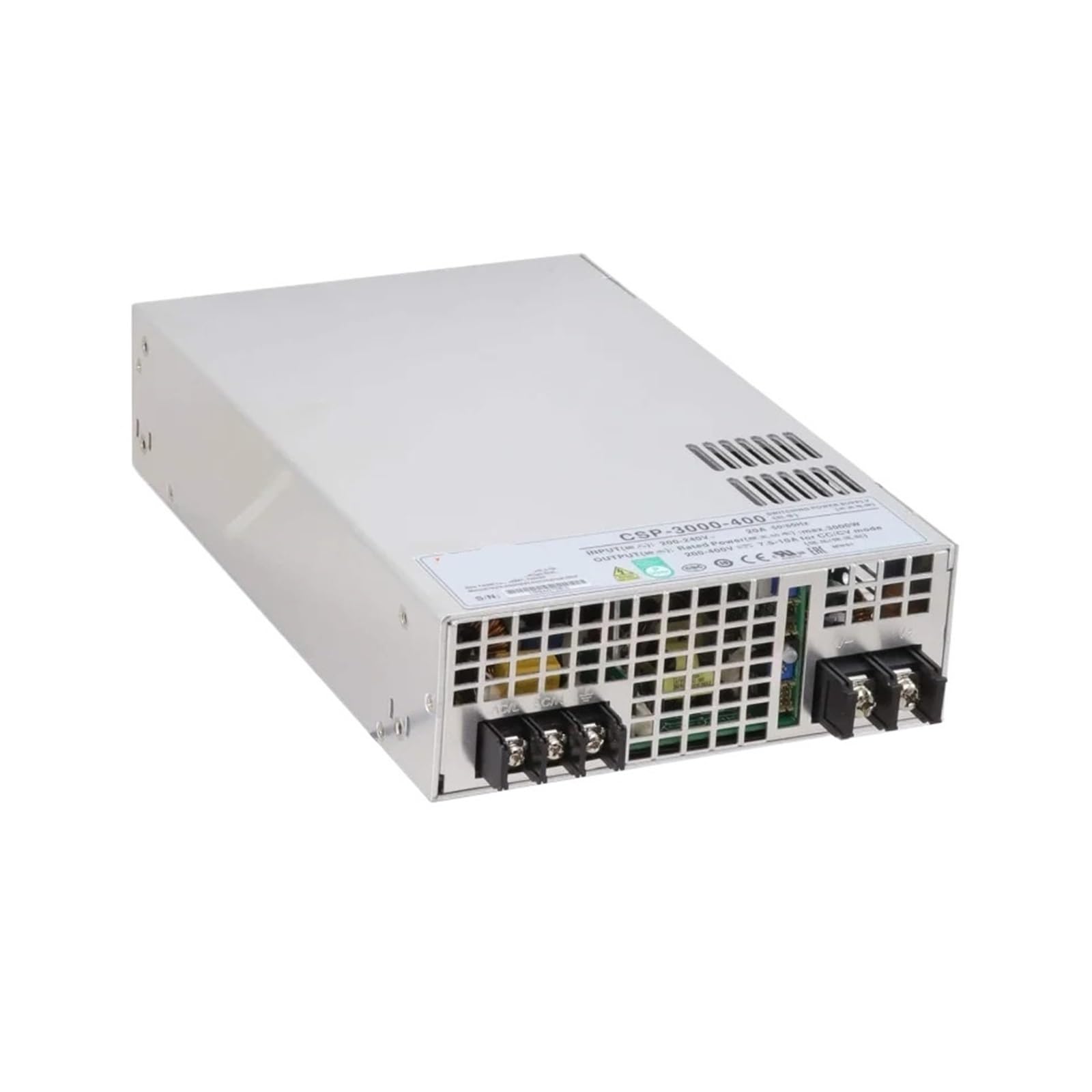 BRODEFUP 3000W Power Supply with Single Output CSP-3000-120 120V CSP-3000-250 250V CSP-3000-400 400V CSP-3000(CSP-3000-120)