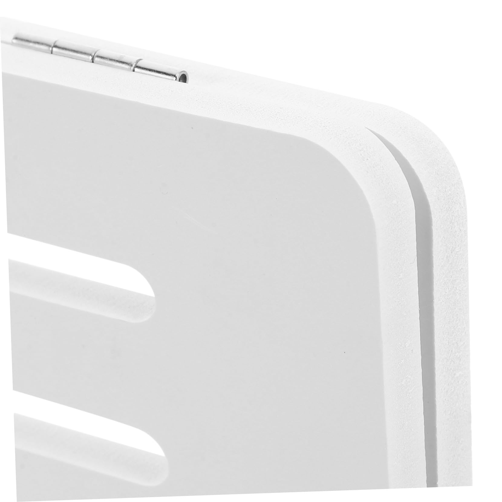 TEHAUX Coperchio Contatore Elettrico Decorativo in Pvc Bianco, Protezione Regolabile per Scatola Derivazione e Contenitore Segnale, Elegante Copertura per Pareti