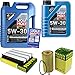 Produktbild QR-PARTS 69329727 Filter Set Inspektionspaket 6 Liter Liqui Moly Motoröl Longtime High Tech 5W-30 MANN-FILTER Luftfilter Ölfilter
