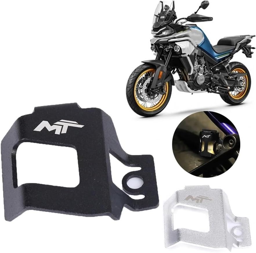 Reservoir Guard Rear Brake Fluid for CF 800MT MT800 MT 800 MT CF800MT Motorcycle Accessories Rear Brake Fluid Reservoir Guard Cover Protector Fuel Oil Cup