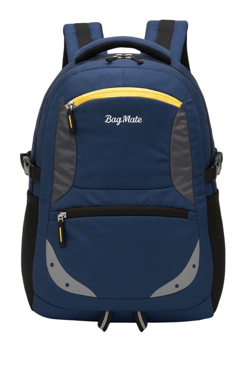 38Ltr large laptop backpack with Raincover, college bag, travel bag for men and women-image-48