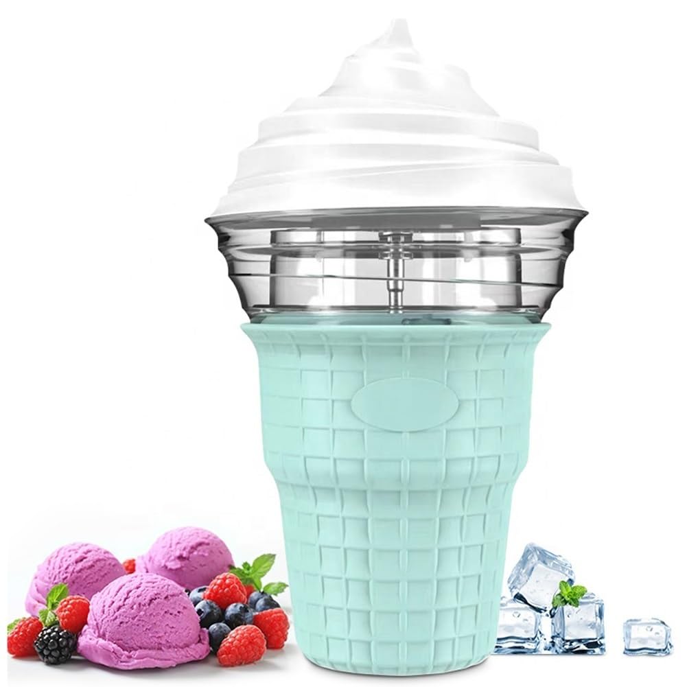 Machine à crème glacée douce 450 ml pour dessert sans sucre et yaourt sain
