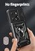 Lucyliy Compatible with Tecno Spark Go 2023/Tecno Pop 7 Pro Phone Case Cover [with Tempered Glass Screen Protector] Black