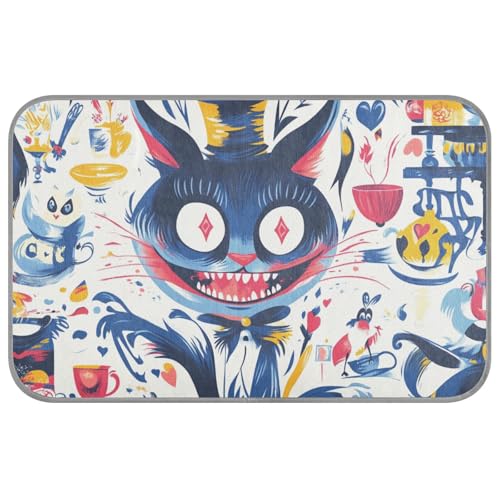 EtherSpher Halloween Fun Cat Summer Cooling Pads Self Cooling Cold mat for Chicken Outside cat Essentials Manta Fria para Perros M