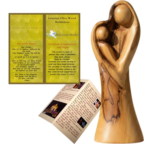 Holy Land Market Heart Sculpture Holy Family