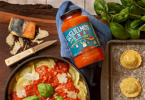 Miniatura 2 de Guglielmo Salsa dominical, tarro de 24 oz