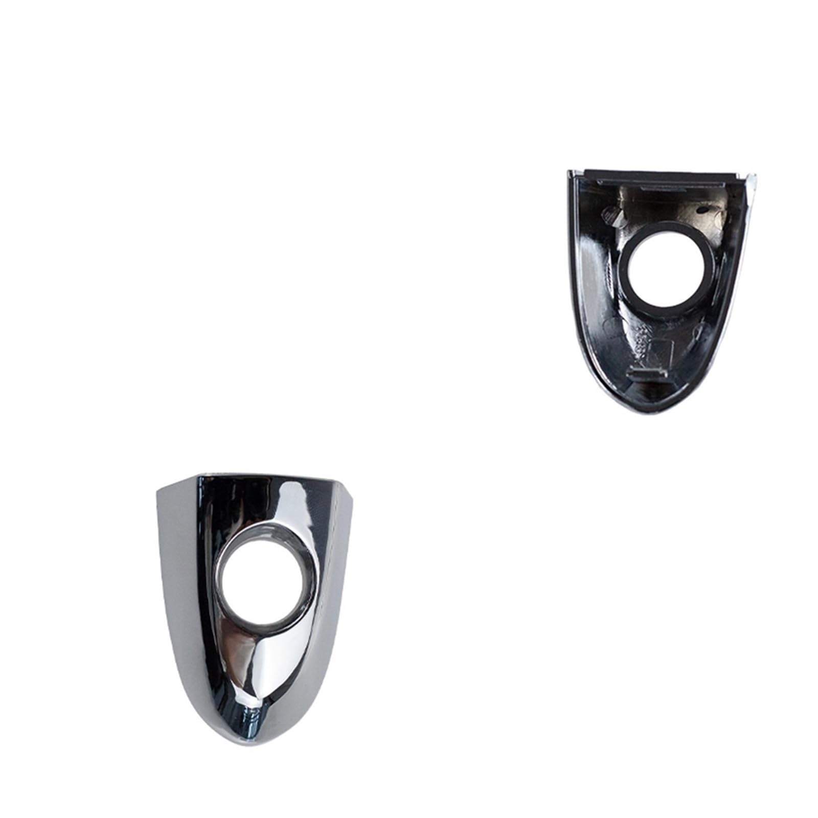 ZhanNuoBHd for Chery for Eastar Car Exterior Door Handle Outside Chrome Cover Vehicle Exterior Outer Door Handle(1Pc Cover with Hole)