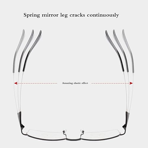 Miniatura 4 de Lentes de lectura progresivos multifocal, bloqueo de luz azul, multifocales, para hombres y mujeres