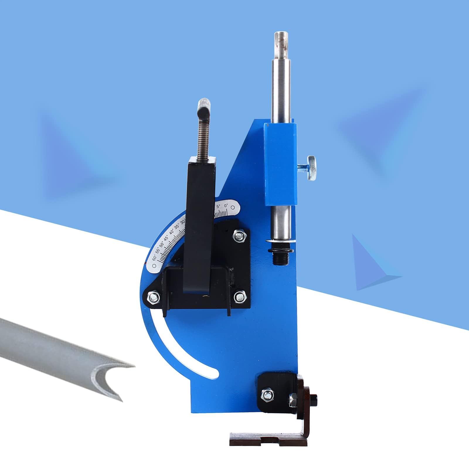 Ranurador de tubería industrial con ángulo de corte ajustable, herramienta multifuncional para metal, madera y plástico