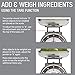 Taylor Mechanical Kitchen Food Scale with Bowl, Weighs Up to 11lbs, Measures in Grams and Ounces, Analog Cooking Scale for Baking, Black and Silver