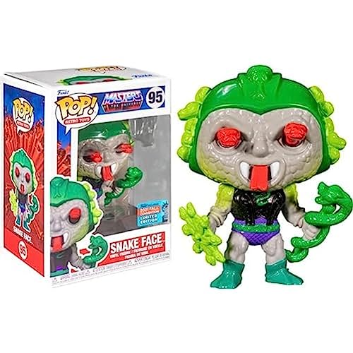 Funko Pop! Master Of The Universe Snake Face 95 Shared Sticker 2021 Exclusive Fall Convention Figure Motu